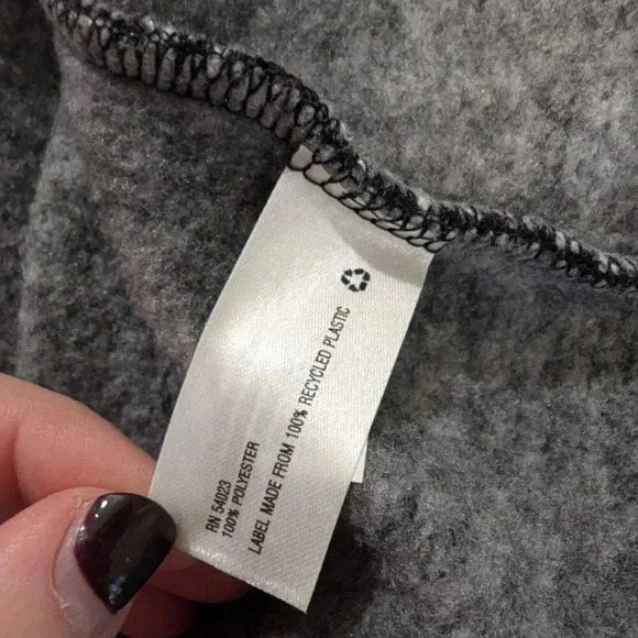 Gap Black/White Tweed Pattern Dress, Fleece feel inside, Size S - Picture 7 of 7